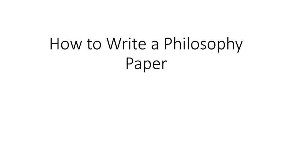 Guide to Writing the Philosophy Paper