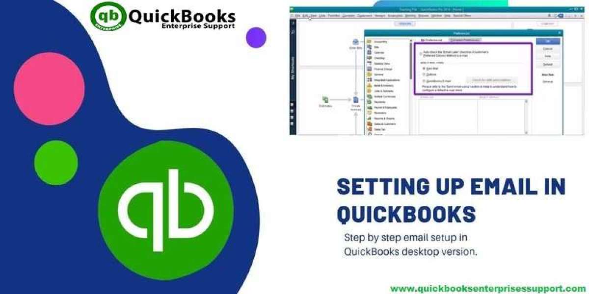 How to setup email in QuickBooks desktop?