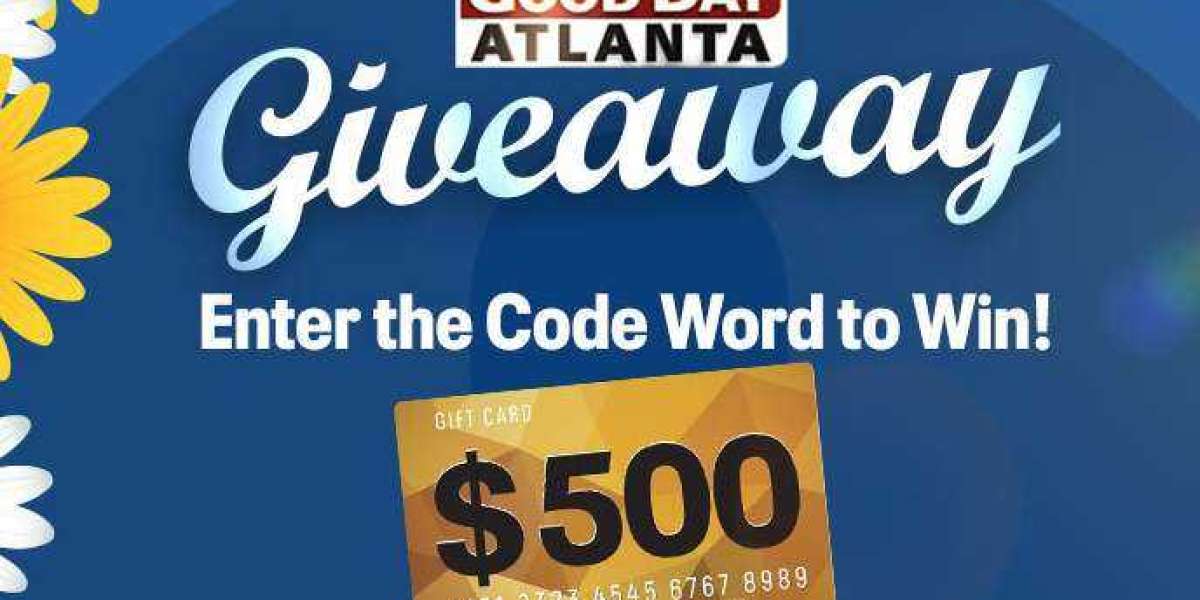 How are the prizes awarded fox5atlanta contest with the code word today?