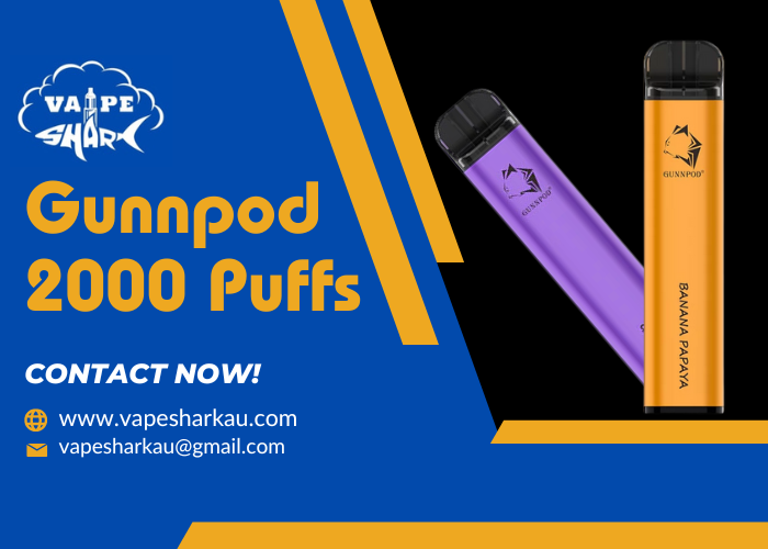 Introducing Gunnpod 2000 Puffs: The Ultimate Vaping Experience
