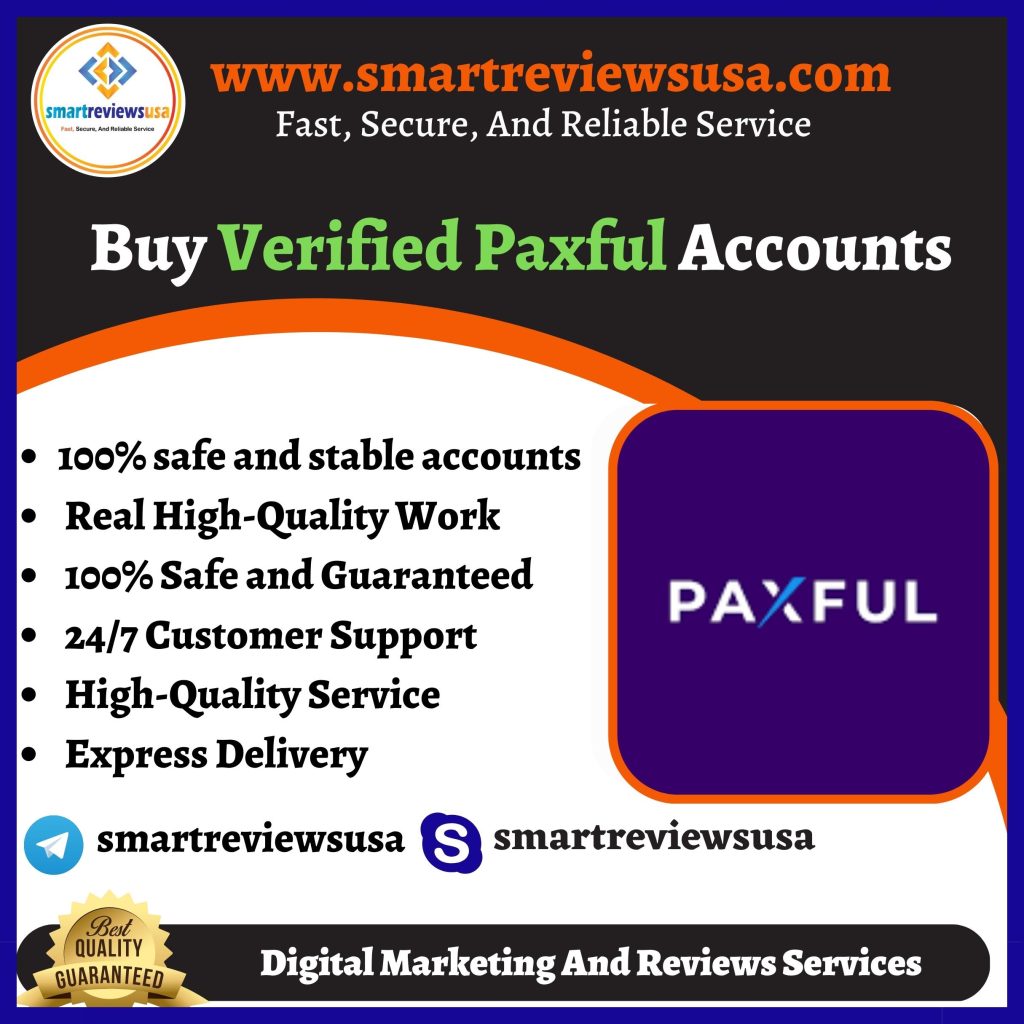 Buy Verified Paxful Account | ID & Document Verified Safe AC